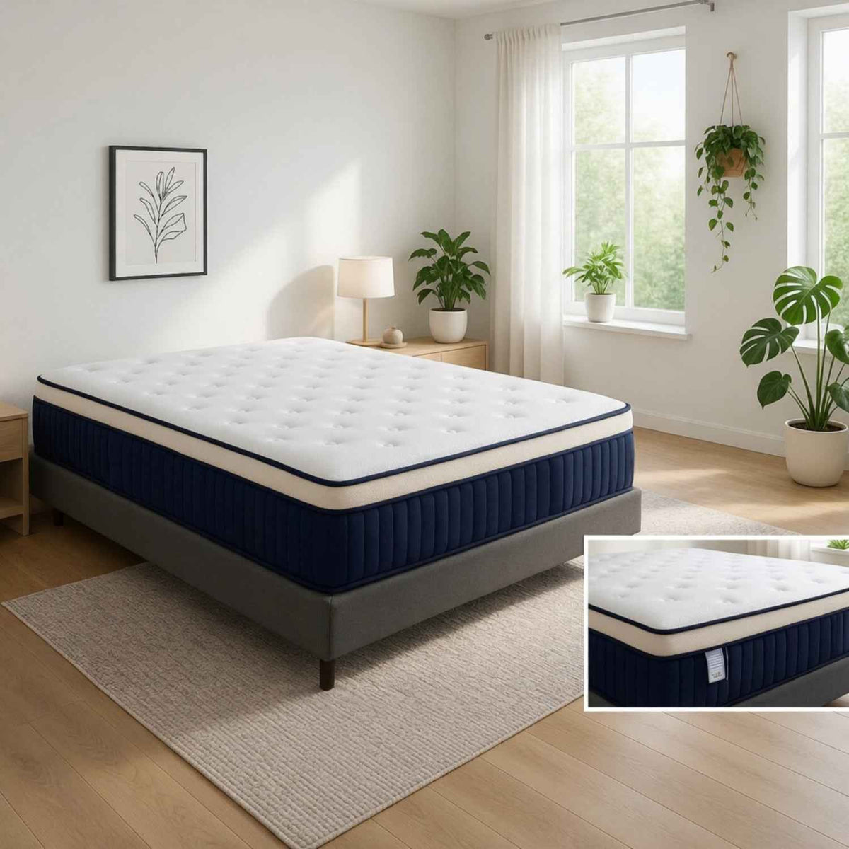 Windermere Soul Medium Firm Euro Top King Size Mattress