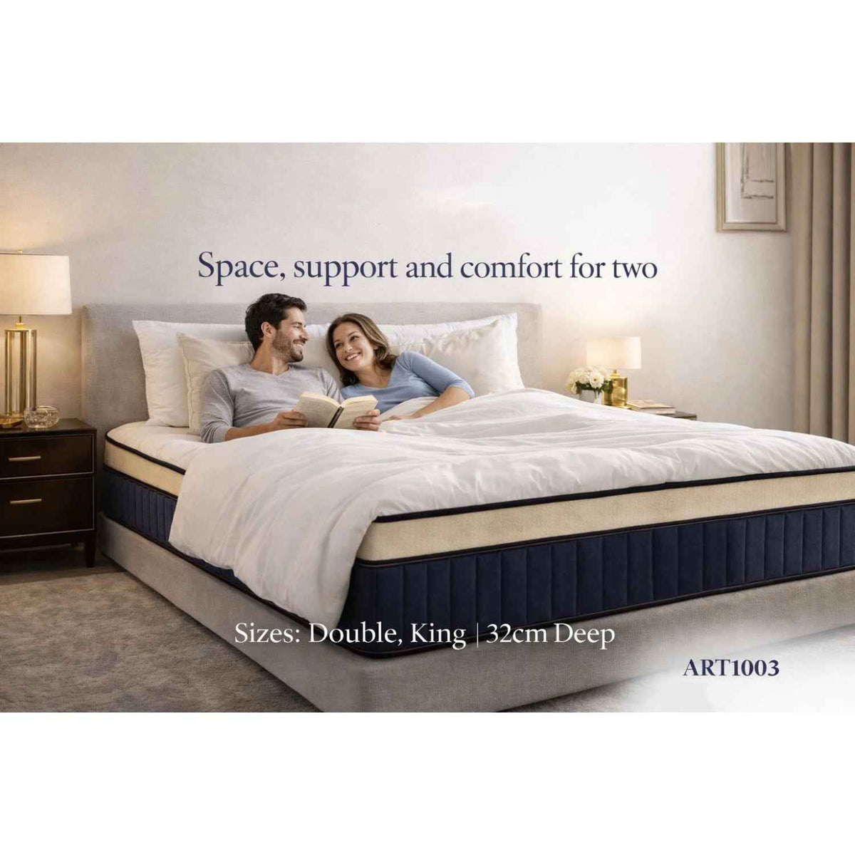 Windermere Soul Medium Firm Euro Top King Size Mattress