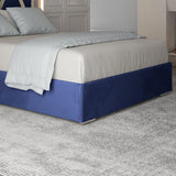 Belgrave Upholstered Soft Velvet Metal Designer Bed Frame