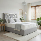 Belgrave Upholstered Soft Velvet Metal Designer Bed Frame