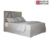 Belgrave Upholstered Soft Velvet Metal Designer Bed Frame