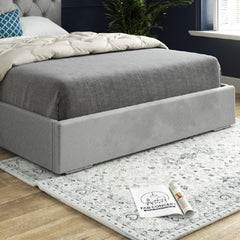 Alma Upholstered Soft Velvet Bed Frame