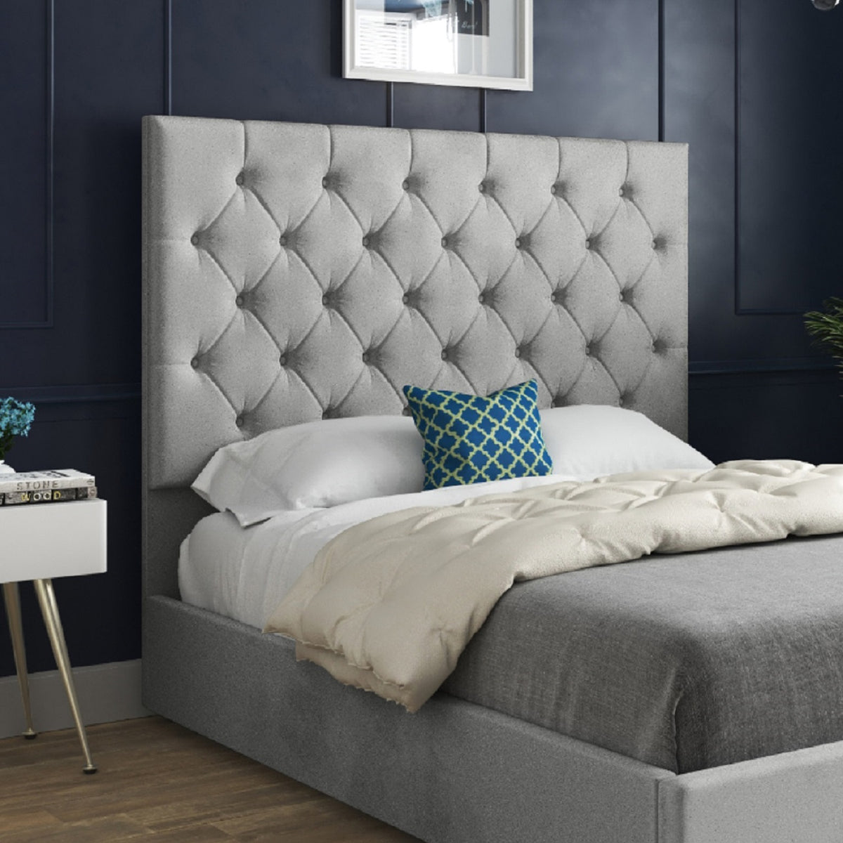 Castle Upholstered Soft Velvet Designer Bed Frame