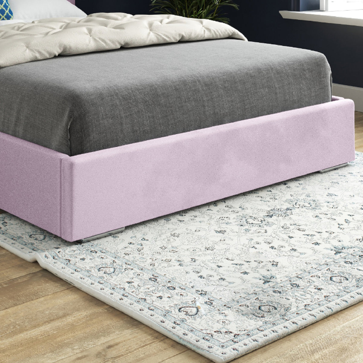 Castle Upholstered Soft Velvet Designer Bed Frame