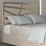 Cloudrest Upholstered Soft Velvet Metal Designer Bed Frame