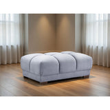 Azzuro Sofa Footstool in Grey