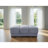 Azzuro Sofa Footstool in Grey