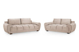 Azzuro Sofa  3+2 Set In Mocha