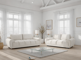 Azzuro Sofa 3+2 Set in Cream