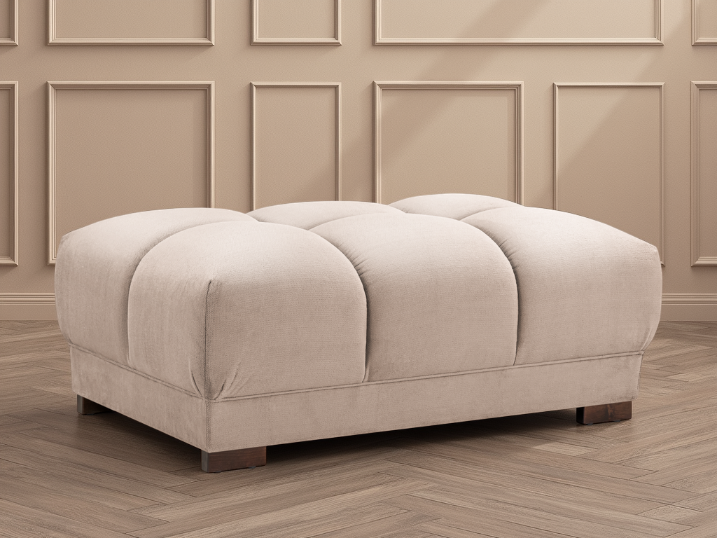 Amersham Mocha Chenille Footstool