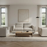 Bari 3+1+1  Sofa Set In Beige