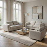 Bar 3+2+1  Sofa Set In Beige