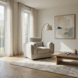 Bari 3+1+1  Sofa Set In Beige
