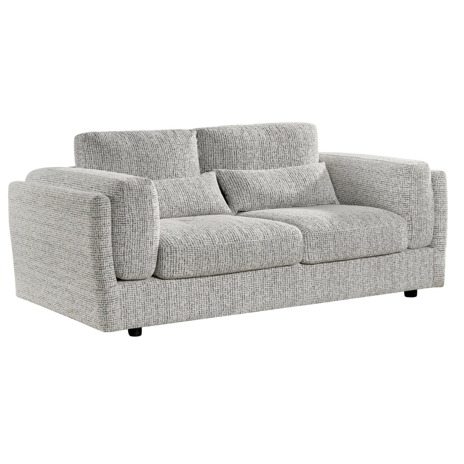 Bari 3+2 Sofa Set In Grey
