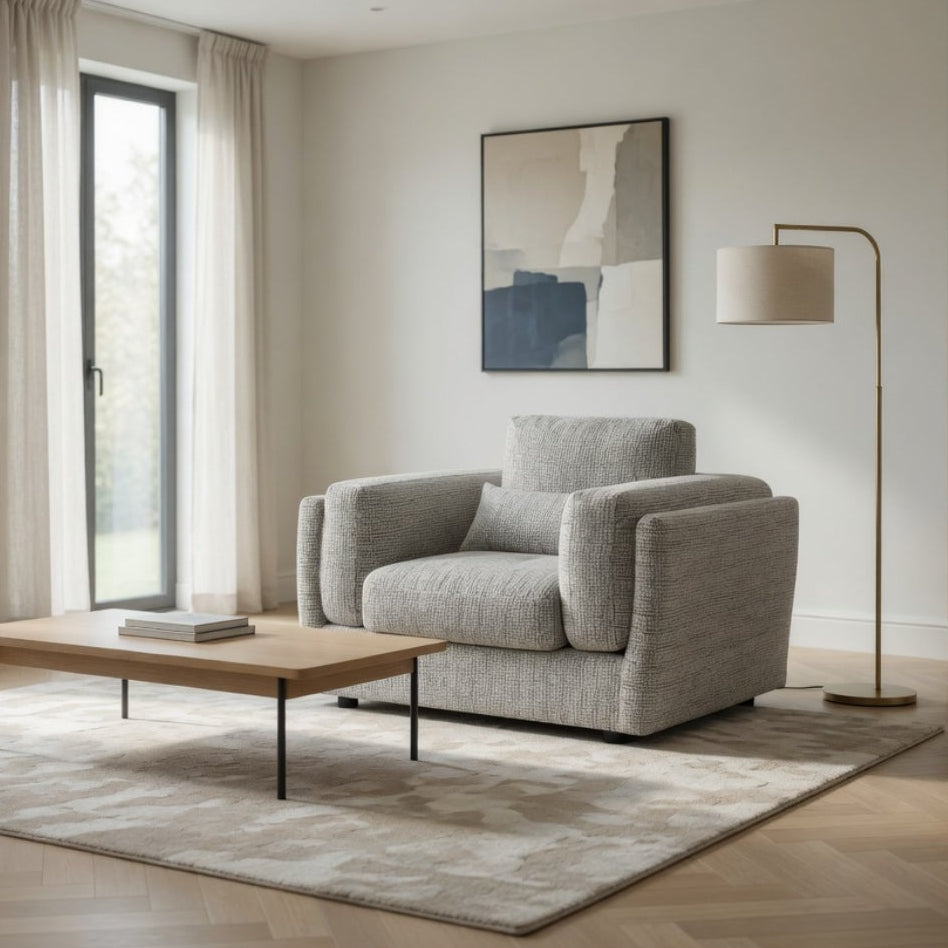Bari Sofa Grey Armchair