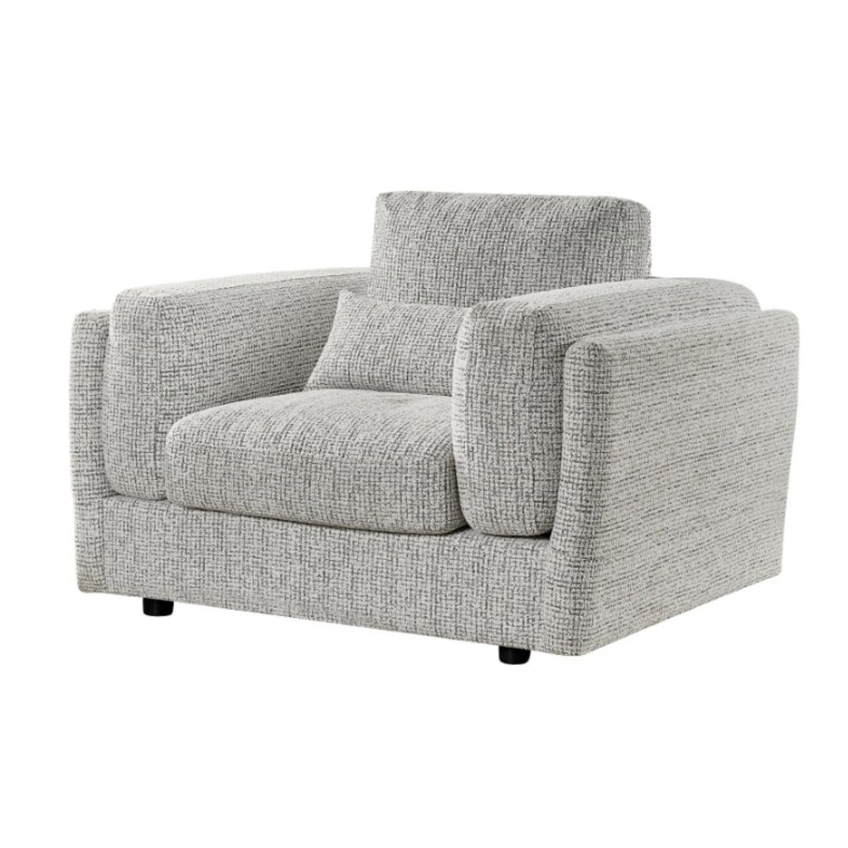 Bari 3+1+1 Sofa Set In Grey