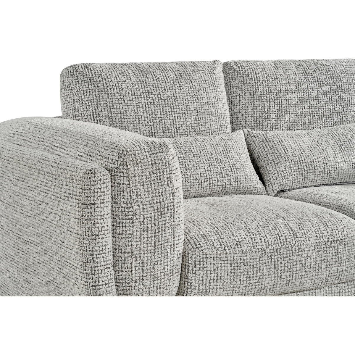 Bari 3+1+1 Sofa Set In Grey