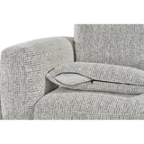 Bari 3+1+1 Sofa Set In Grey
