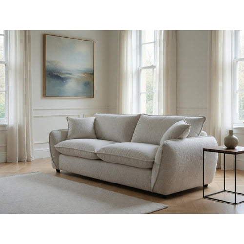 Berlin Sofa 3 Seater In Beige