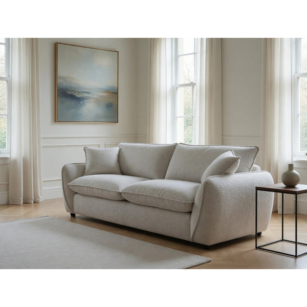 Berlin Sofa 3 Seater In Beige