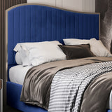 Darlington Upholstered Soft Velvet Metal Designer Bed Frame