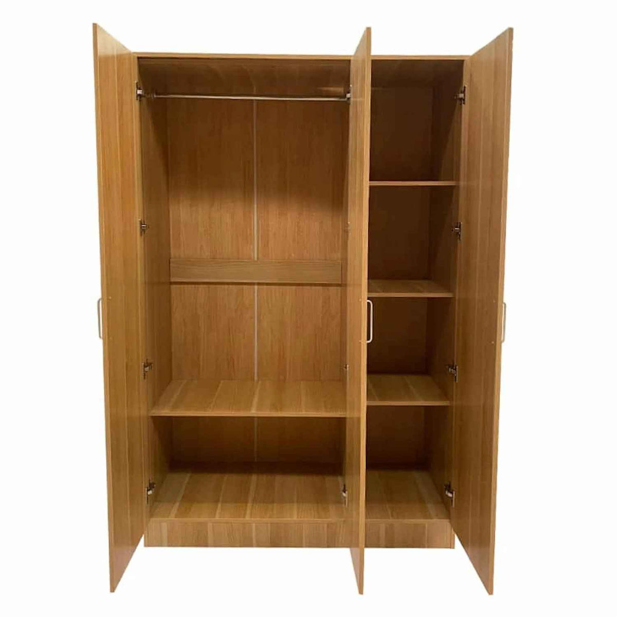 Chelsea Oak 3 Door Wardrobe 120cm