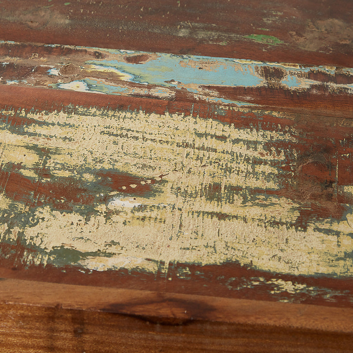 Saltmere Large Reclaimed Wood Coastal 3 Drawer Sideboard