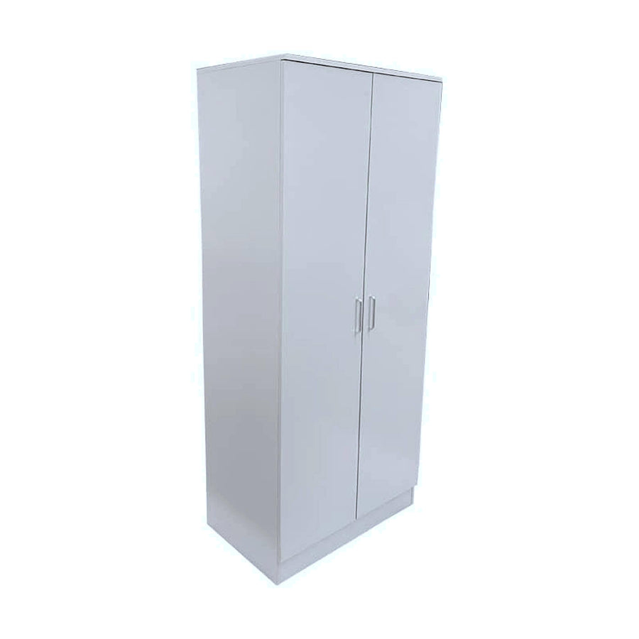 Chelsea White 2 Door Wardrobe 80cm - image 2