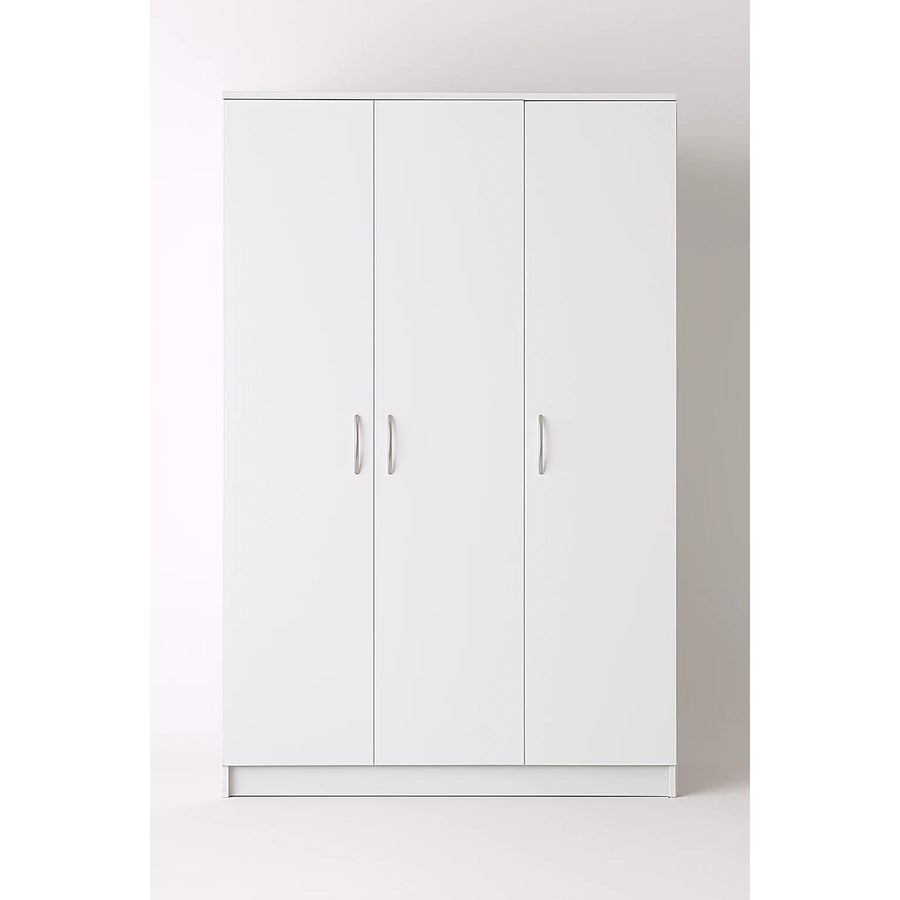 Chelsea White 3 Door Wardrobe 120cm - image 2