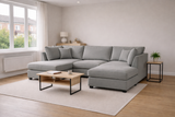 Carnaby Grey U Shape Corner Sofa