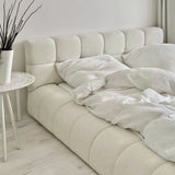 Celine Boucle Upholstered Bed Frame