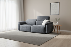 Chelsea Electric Recliner 2 Seater Sofa - Grey