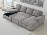 Como Sofabed U Shape Corner In Grey