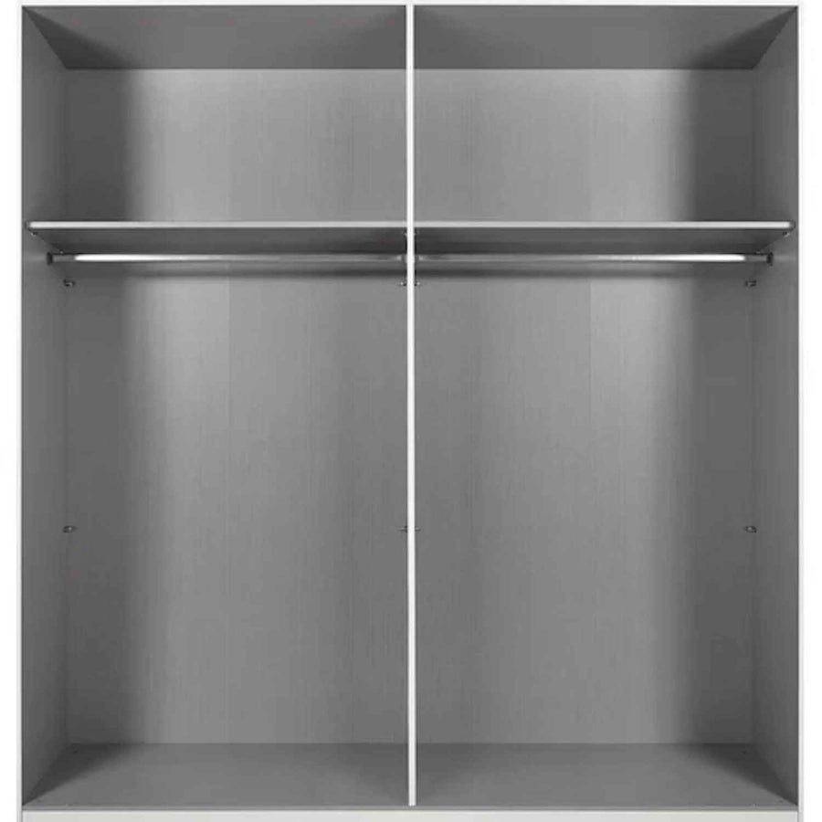 Arundel Sahara Grey 225cm Sliding Door Wardrobe with Mirror