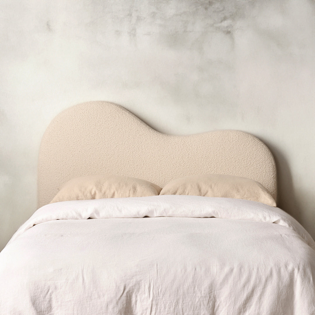 Estelle Boucle Upholstered Bed Frame