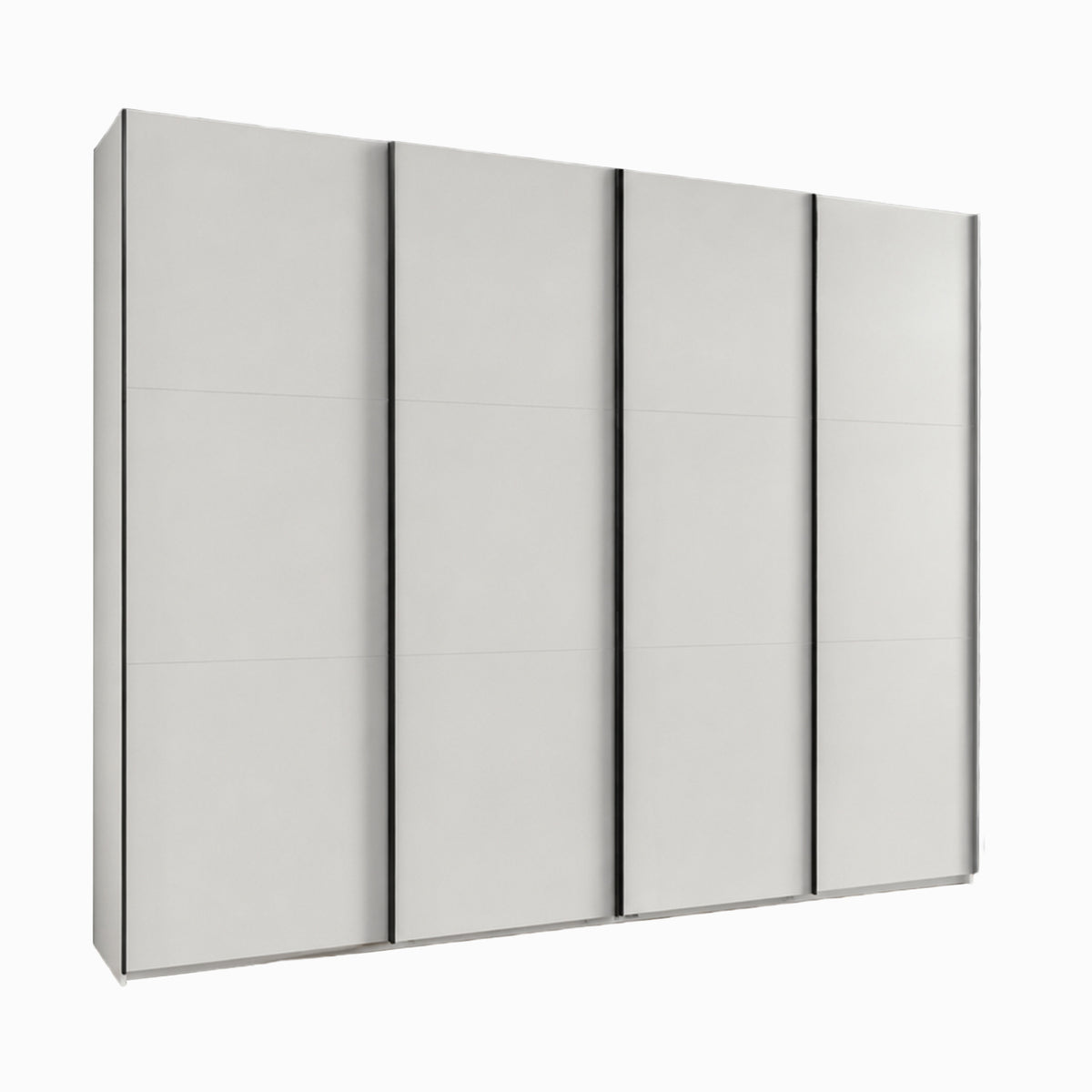 Guildford 4 Door Sliding Wardrobe in White - image 3