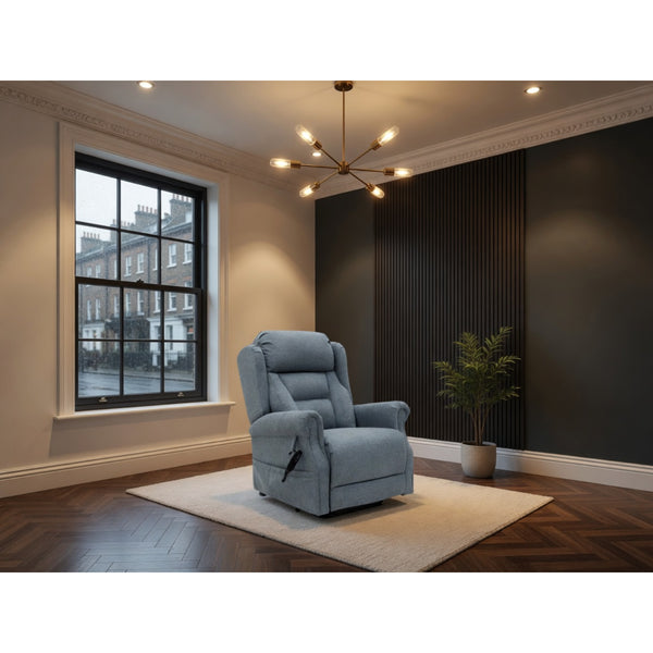 Fairmont Rise and Recline Chair in Grey