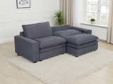 Florence Cloud Electric Sofa In Grey