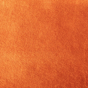 French Velvet Orange fabric