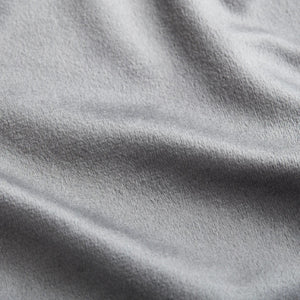 French Velvet Grey fabric