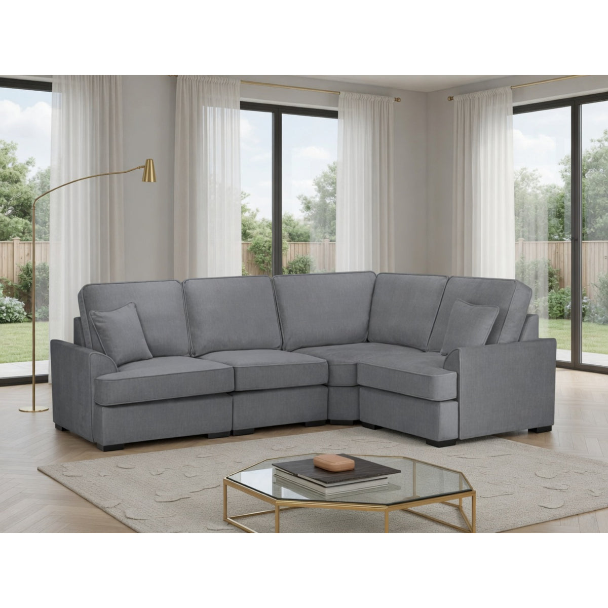 Funk Sofa Universal Corner in Grey