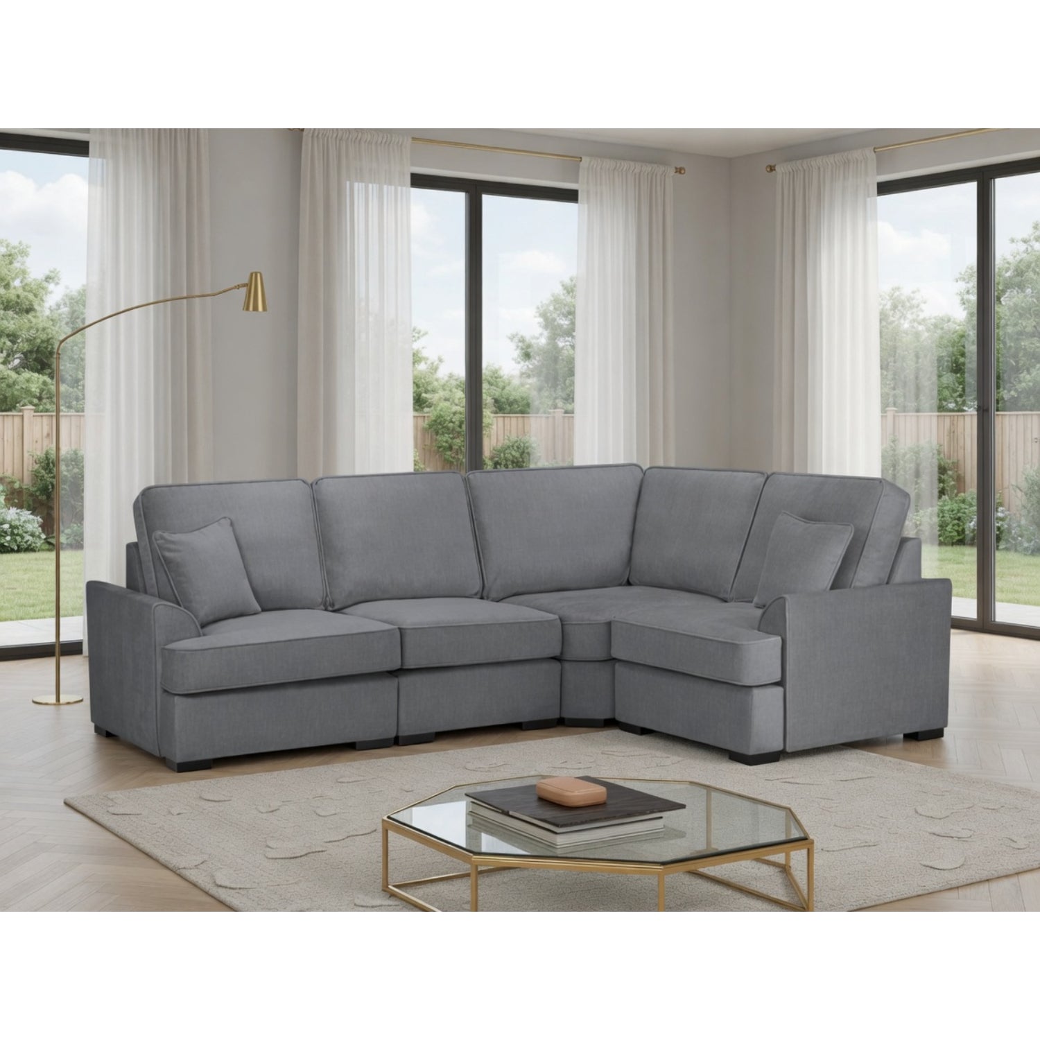 Funk Sofa Universal Corner in Grey
