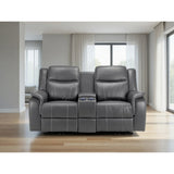 Galaxy Tech Electric Recliner 2 Seater Leather