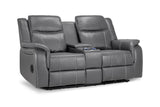Galaxy Tech Electric Recliner 2 Seater Leather
