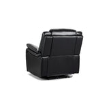 Galaxy Tech Electric Recliner 3+2 Sofa Set in  Black