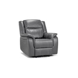 Galaxy Tech Electric Recliner 3+1+1 Sofa Set In Grey