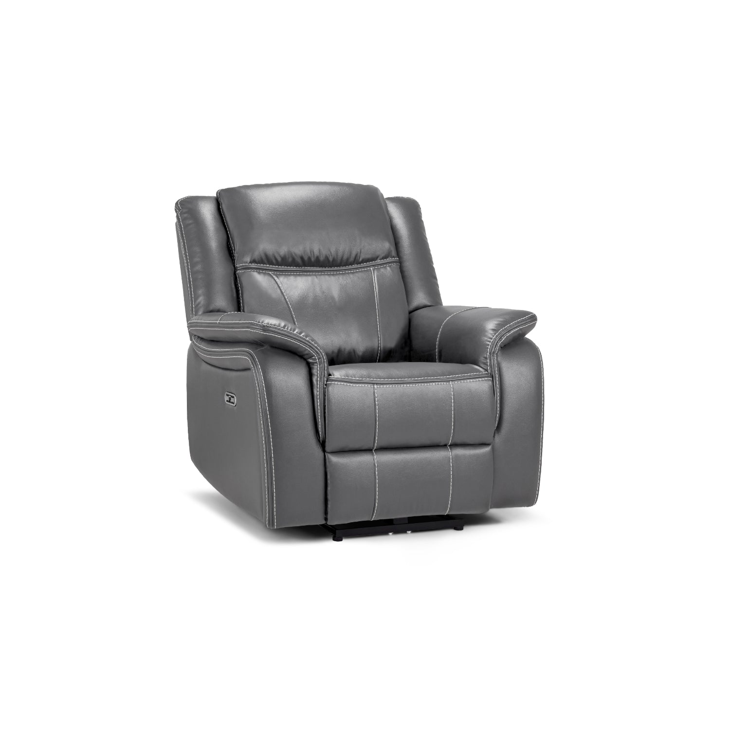 Galaxy Tech Electric Recliner 3+1+1 Sofa Set In Grey