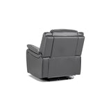 Galaxy Tech Electric Recliner 3+2+1  Leather Sofa Set In Grey
