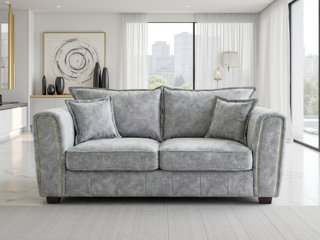 Serena 2 Seater Sofa in Grey