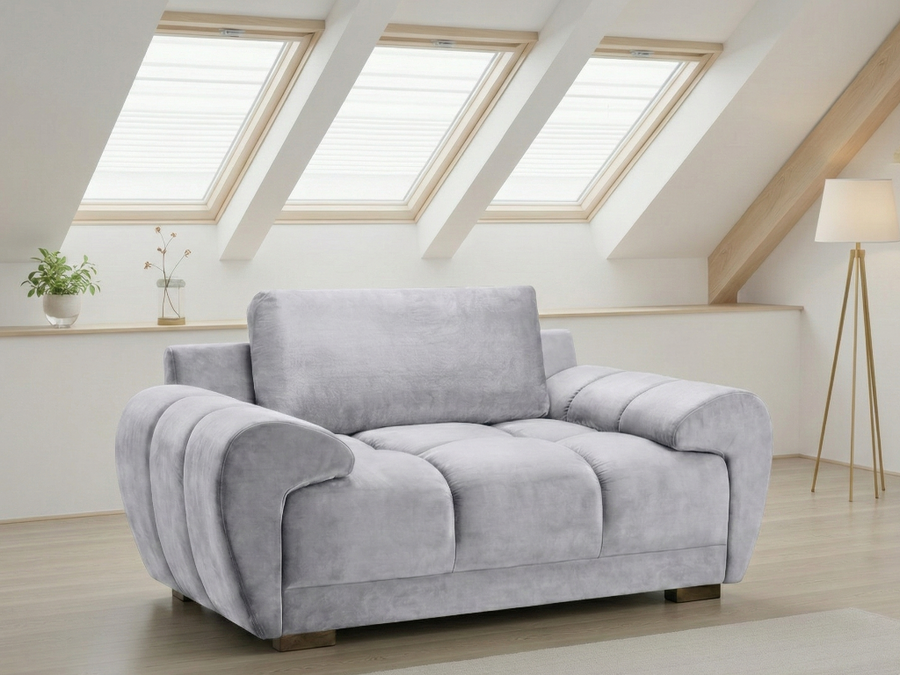 Azzuro Sofa Armchair In Grey